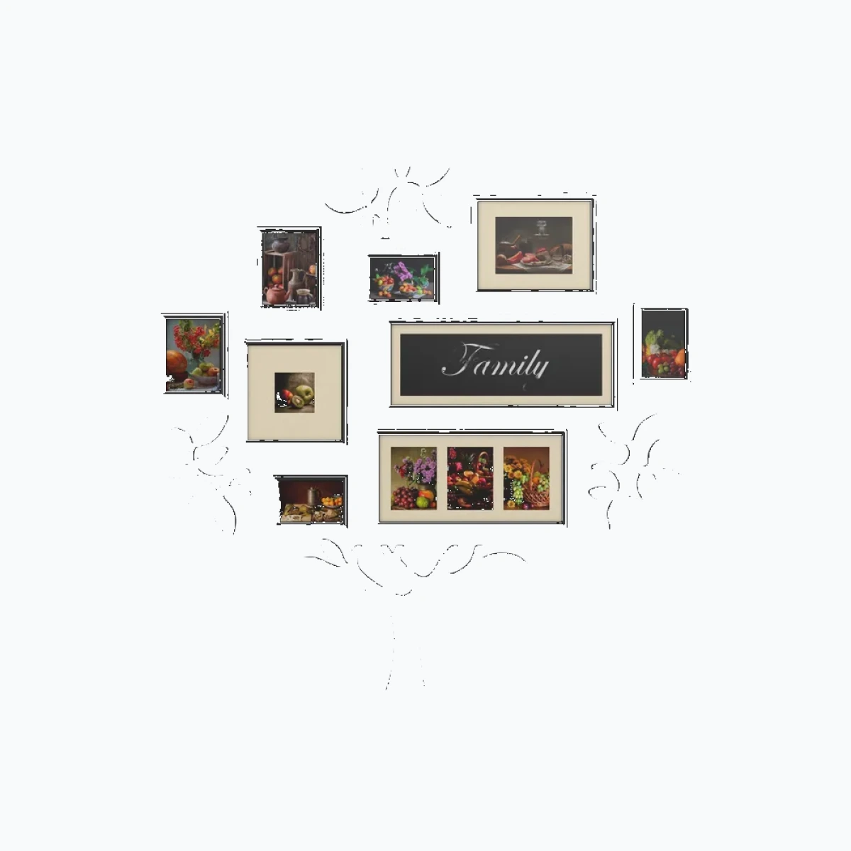 Family Tree Photo Frame