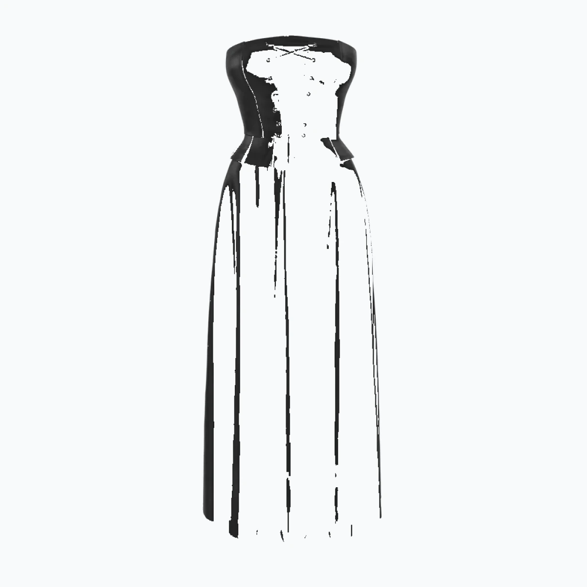 Corset With Black Skirt